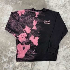 Manic Halsey Black and Pink Limited Edition Tie-Dye Sweatshirt